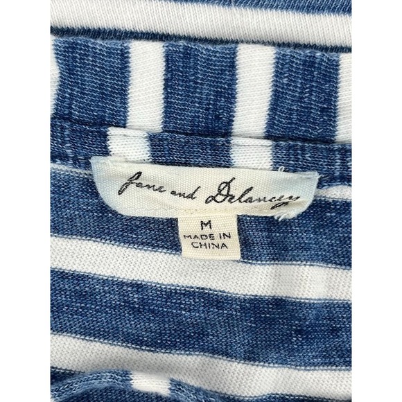 Jane and Delancey Women's Blue Casual Shift‎ Midi Dress Size Medium - Picture 6 of 6